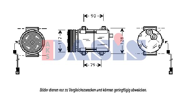 AKS DASIS kompresorius, oro kondicionierius 853420N